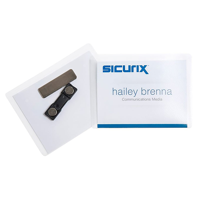 Id Badge Insert Sheets 60/pk White 4in X 3in