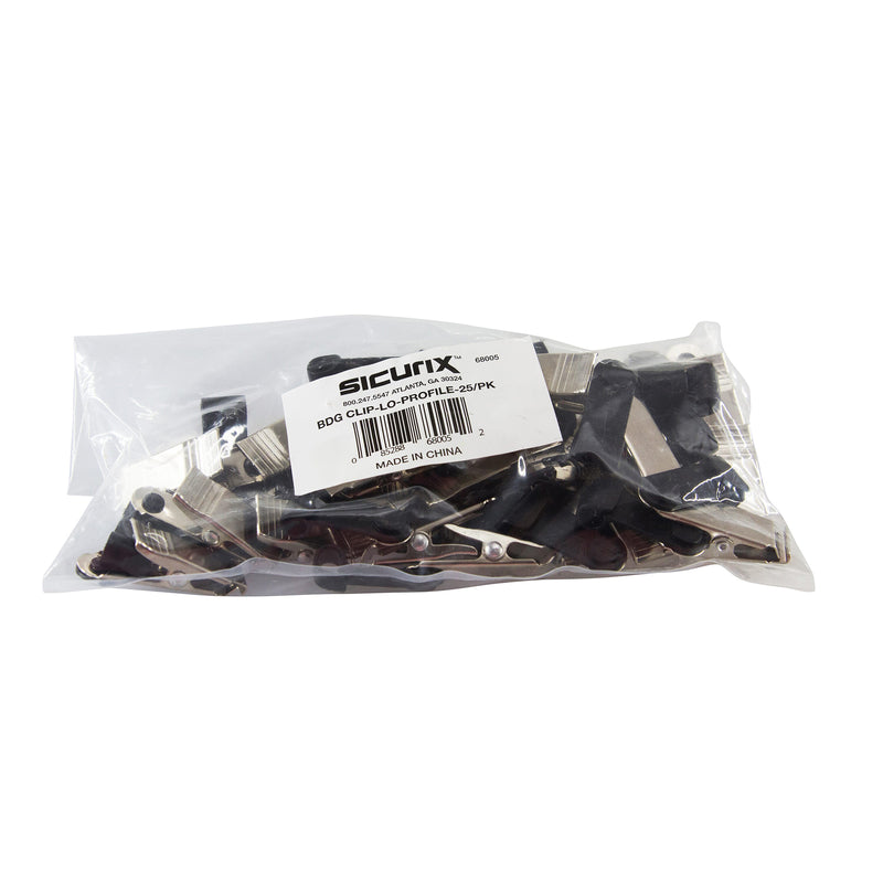 Badge Clip Lo-profile 25/pk