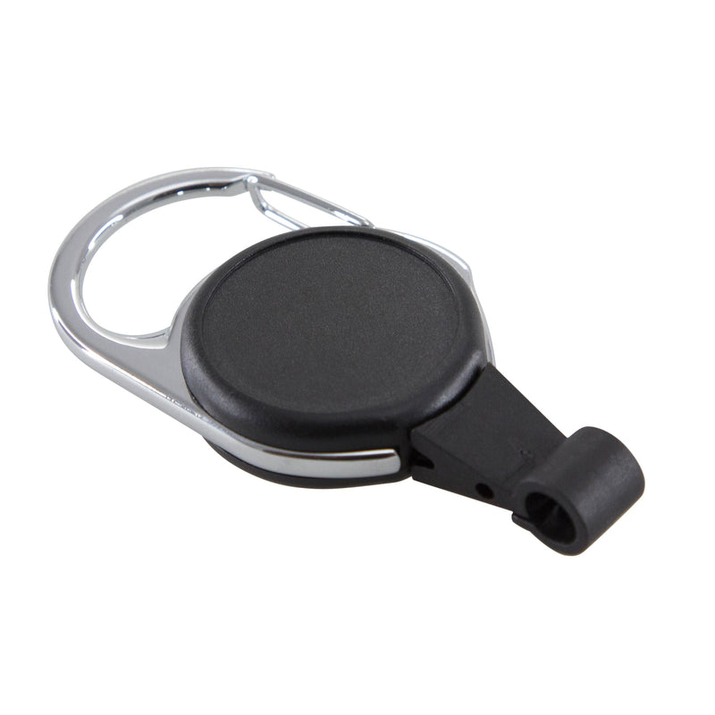 Carabiner Id Card Reel W/slot Hook