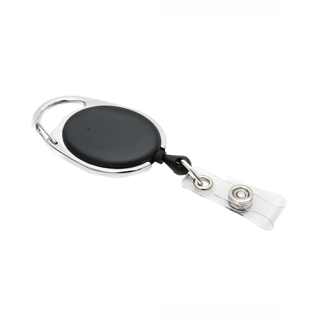 Quick Clip Oval Id Badge Reel