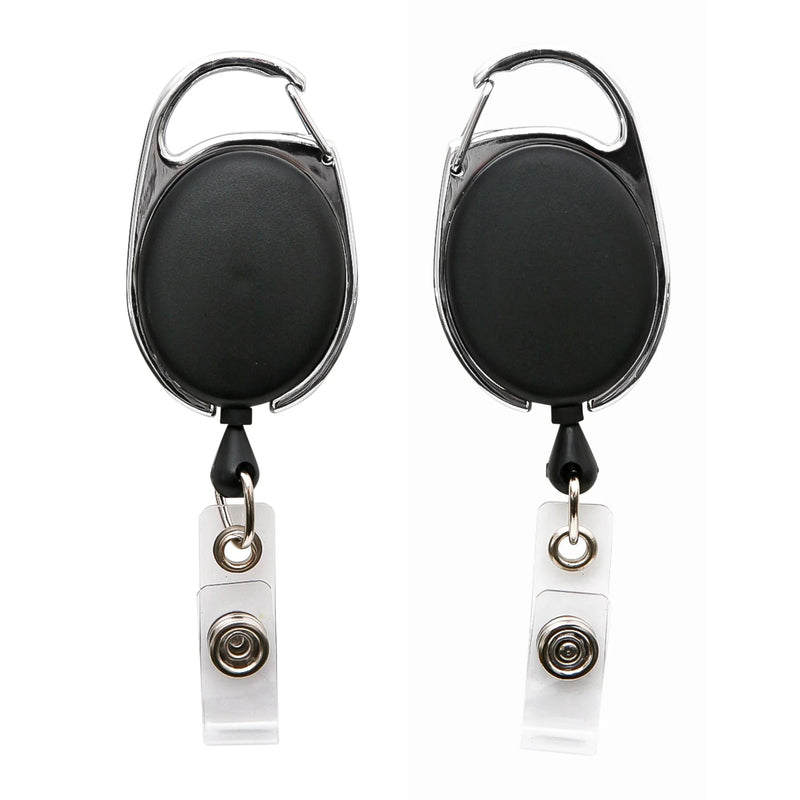 Quick Clip Oval Id Badge Reel