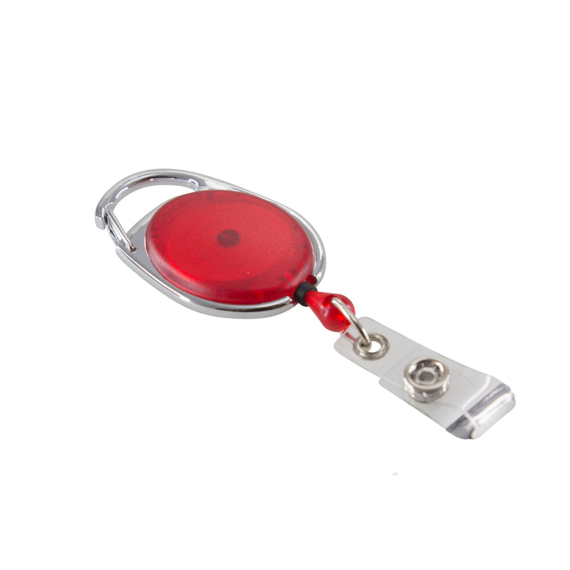 Quick Clip Id Badge Reels 3/pk
