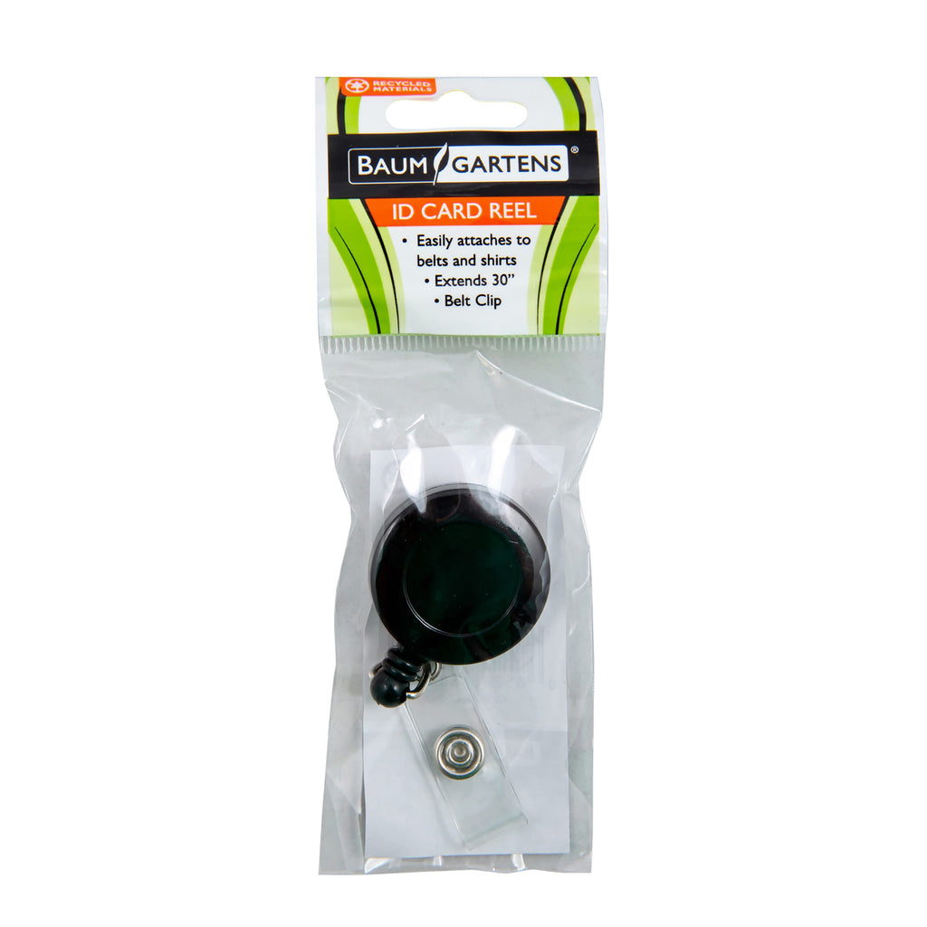 Id Card Reel Black