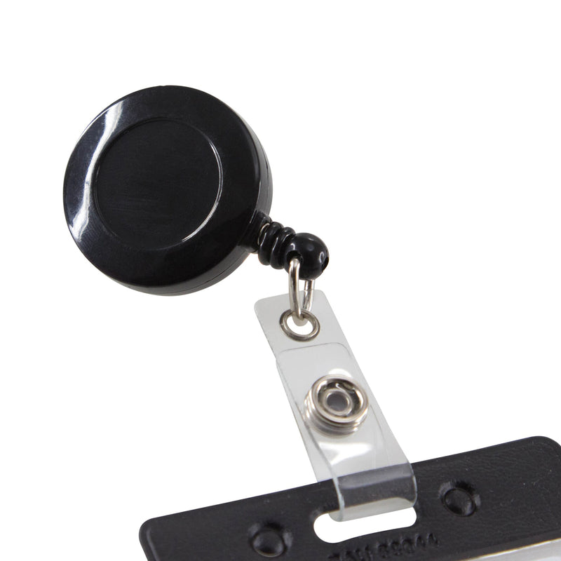 Id Card Reel Black