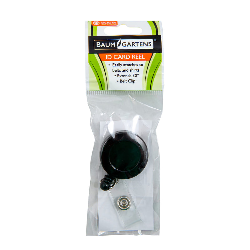 Id Card Reel Black