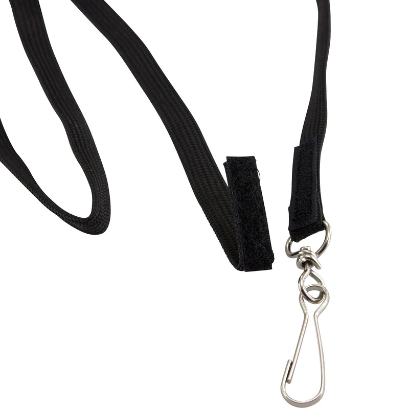 Breakaway Lanyard Hook & Loop W/ Swivel Hook