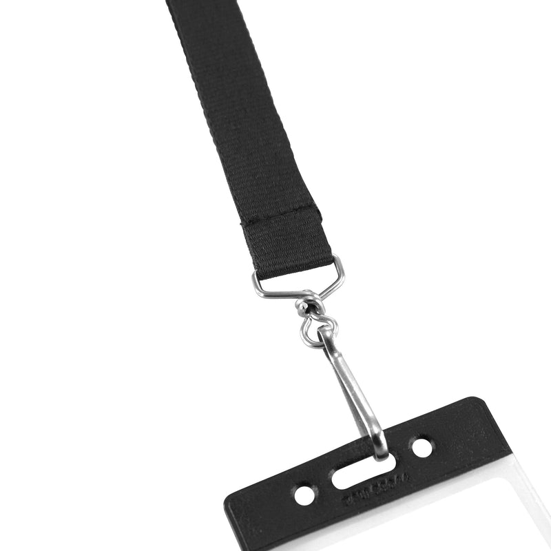 Recycled Pet Lanyard Black