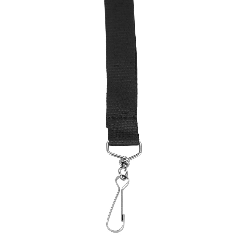 Recycled Pet Lanyard Black