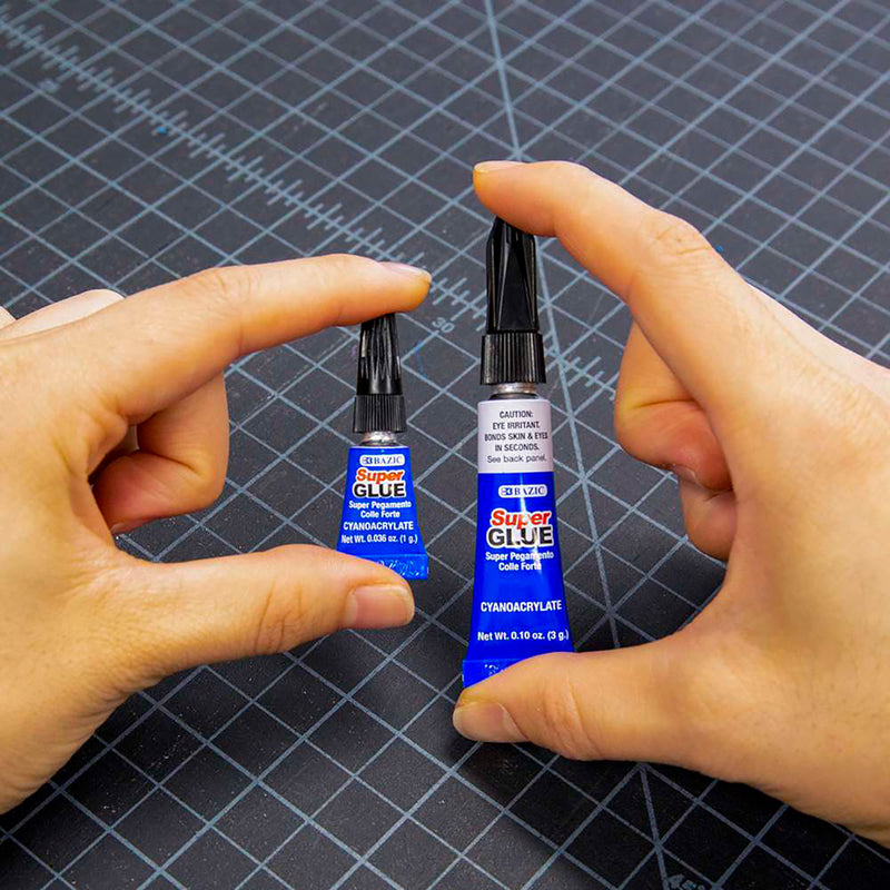 Bazic 6ct Super Glue 0.10 Oz