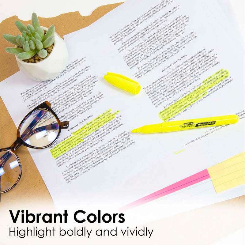 Pen Style Highlighters 5ct W/clip