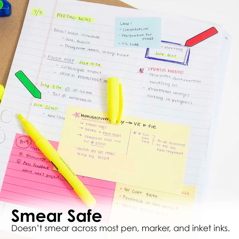 Pen Style Highlighters 5ct W/clip