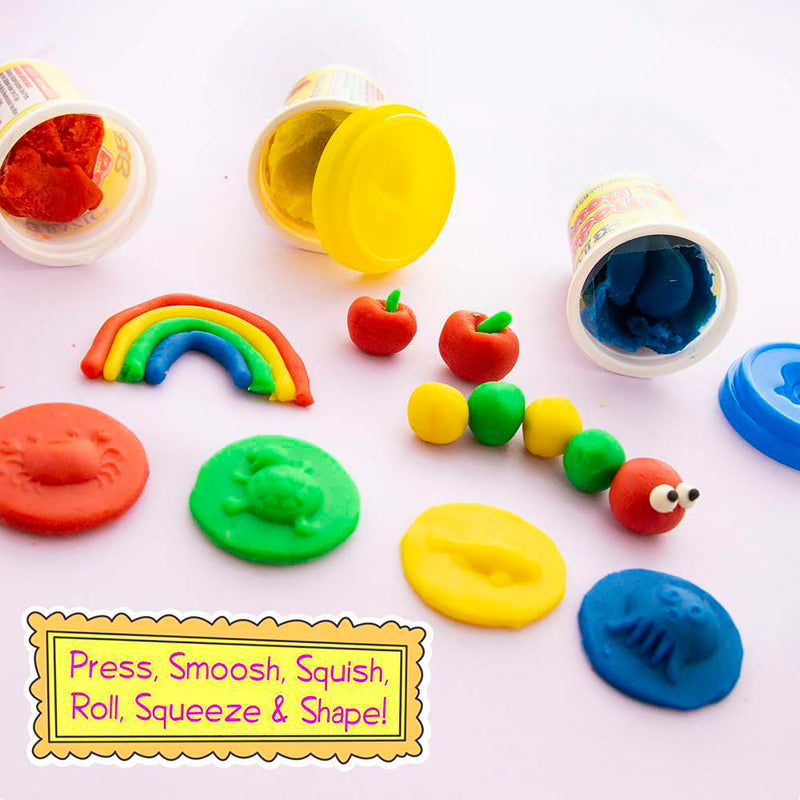 Bazic Modeling Dough 4 Colors 2oz