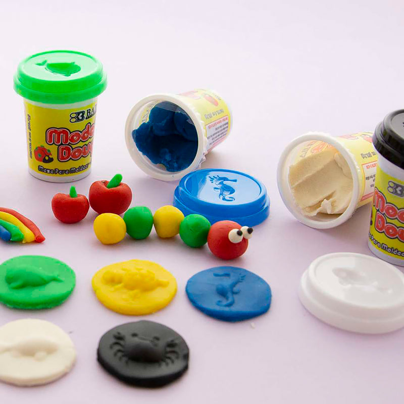 Bazic Modeling Dough 6 Colors 2oz