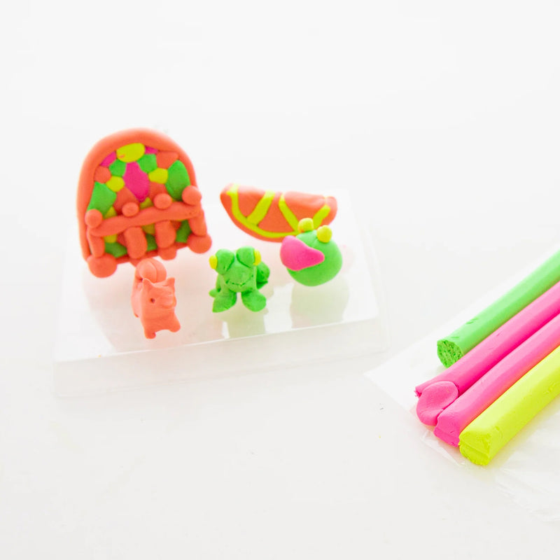 4 Fluor Colors Modeling Clay Sticks 4.8 Oz 136g