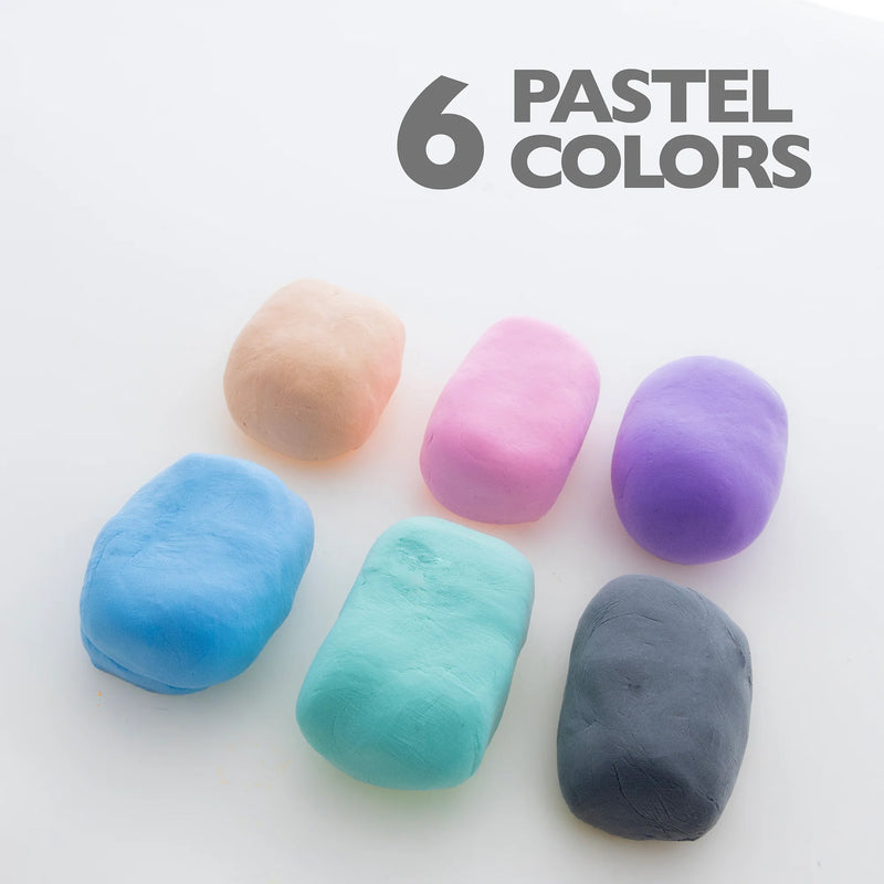 Modeling Clay 0.5oz 6 Pastel 24pk Air Dry