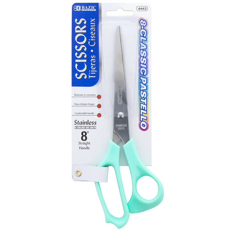 8in Scissors Pastel Classic Stainless Steel