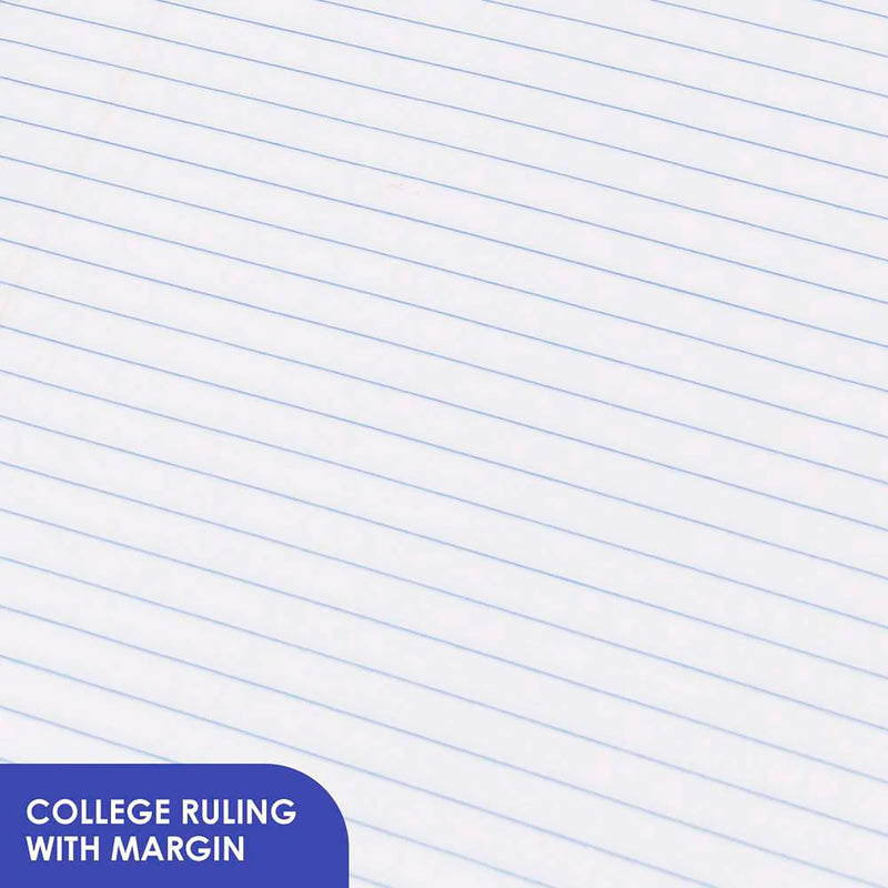 Composition Book College Ruled Black Marble