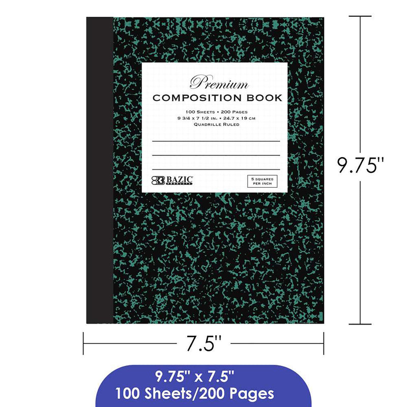 Quad-ruled Composition Book