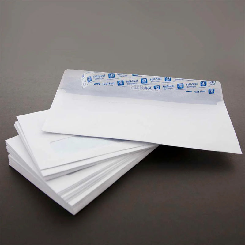 Self-seal Security Envelopes 500ct Single Window No. 10