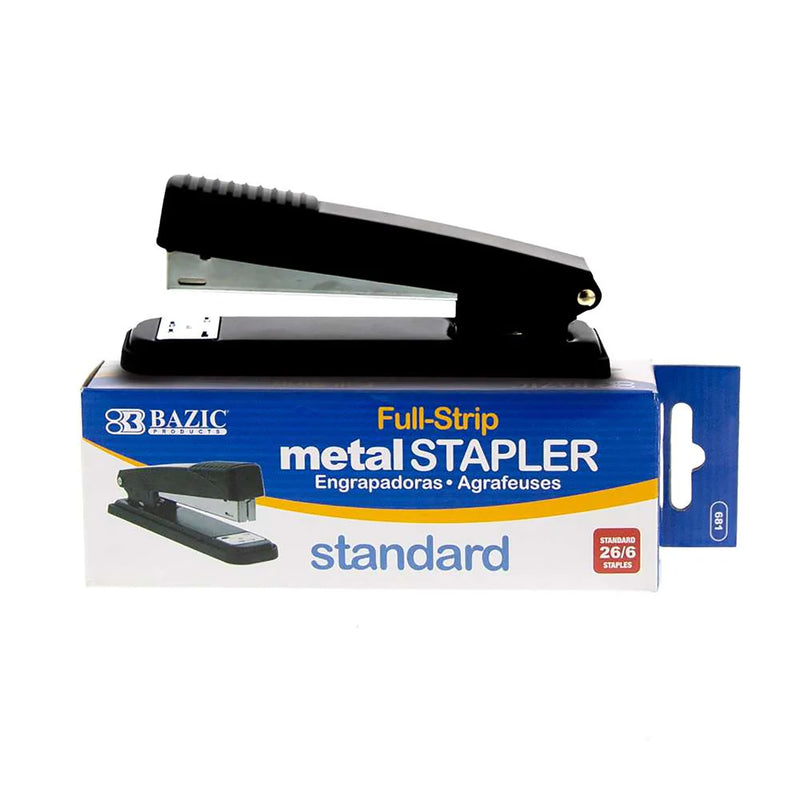 Bazic Metal Full Strip Stapler