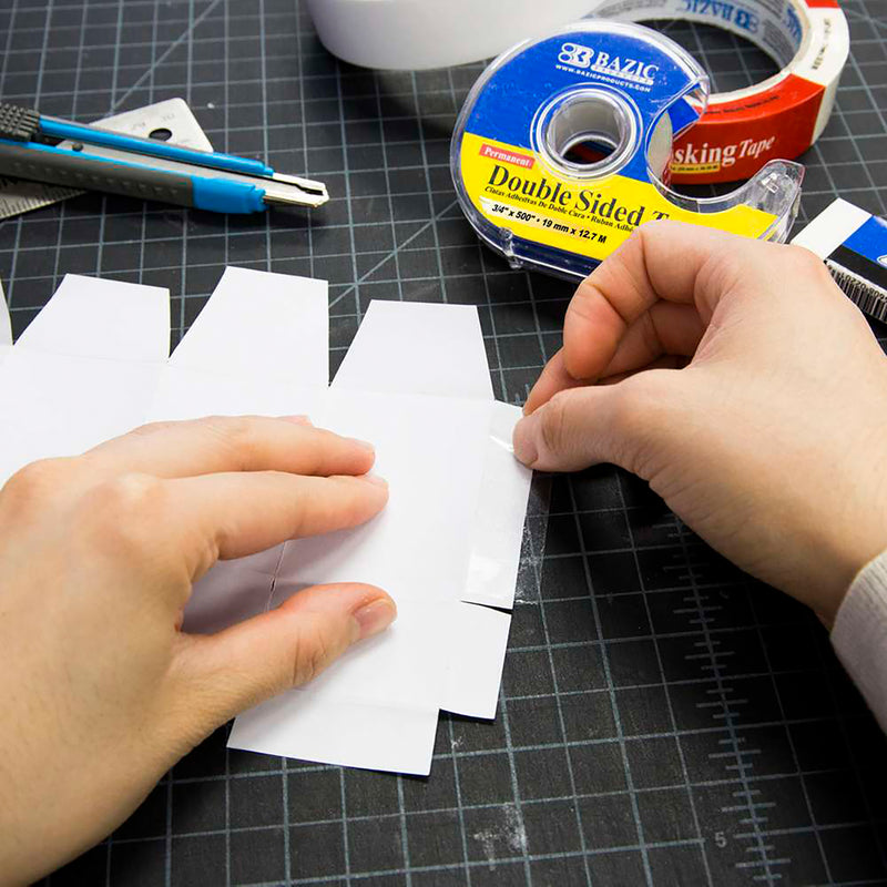 Double Sided Permanent Tape W/dispenser .75 X 500in