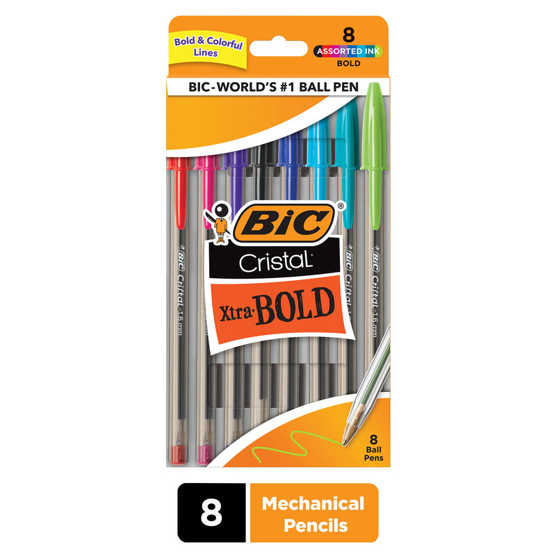 8pk Cristal Xtra Bold Fashion Color