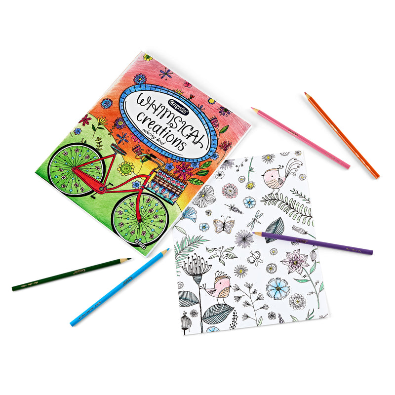 Whimsical Creations Coloring Book