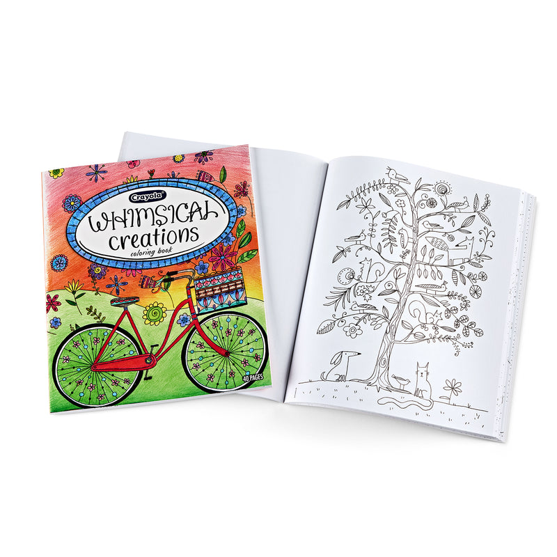 Whimsical Creations Coloring Book