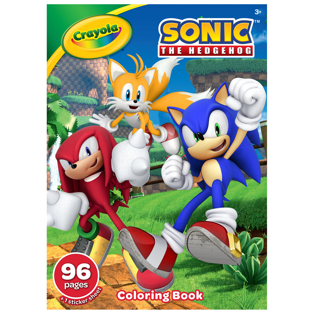 Coloring Pages Sonic 96ct