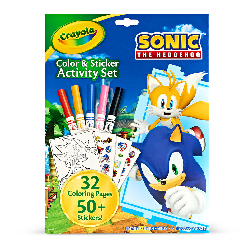 Color & Sticker Activity Set Sonic