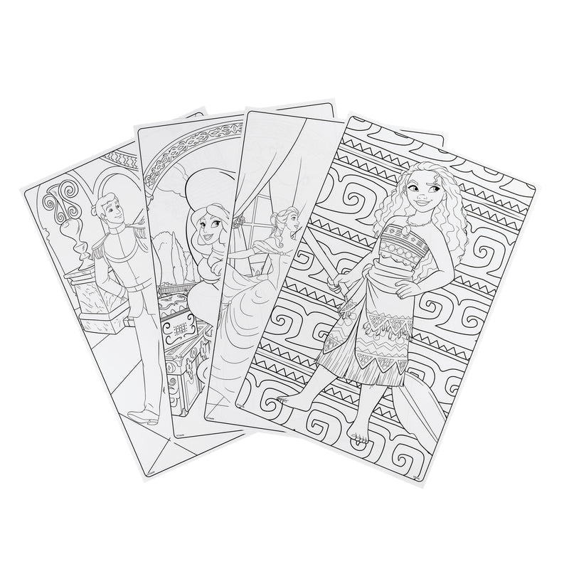Giant Coloring Pages Princess Crayola