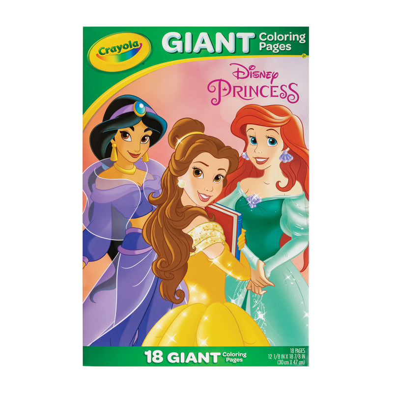 Giant Coloring Pages Princess Crayola