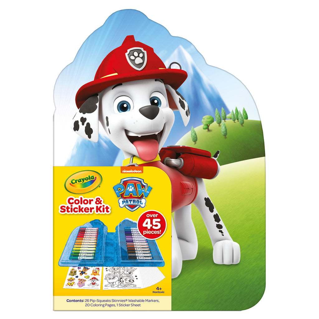 Color & Sticker Kit, Paw Patrol