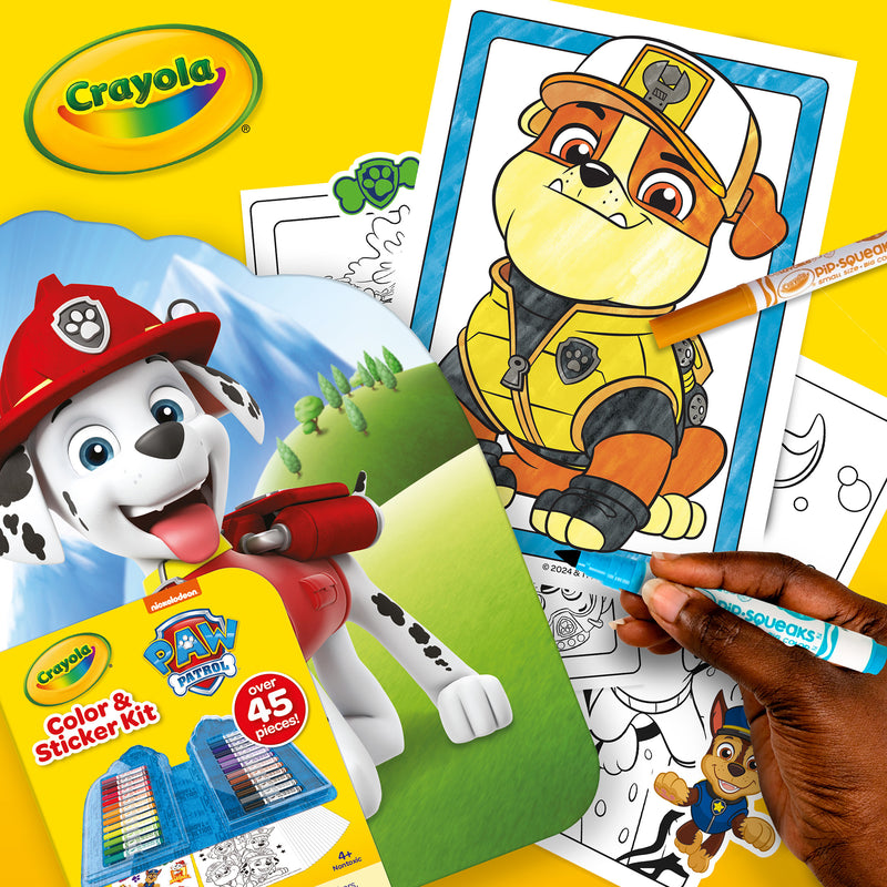 Color & Sticker Kit, Paw Patrol