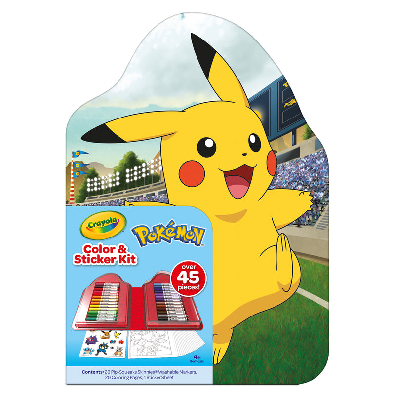 Color & Sticker Kit, Pokemon