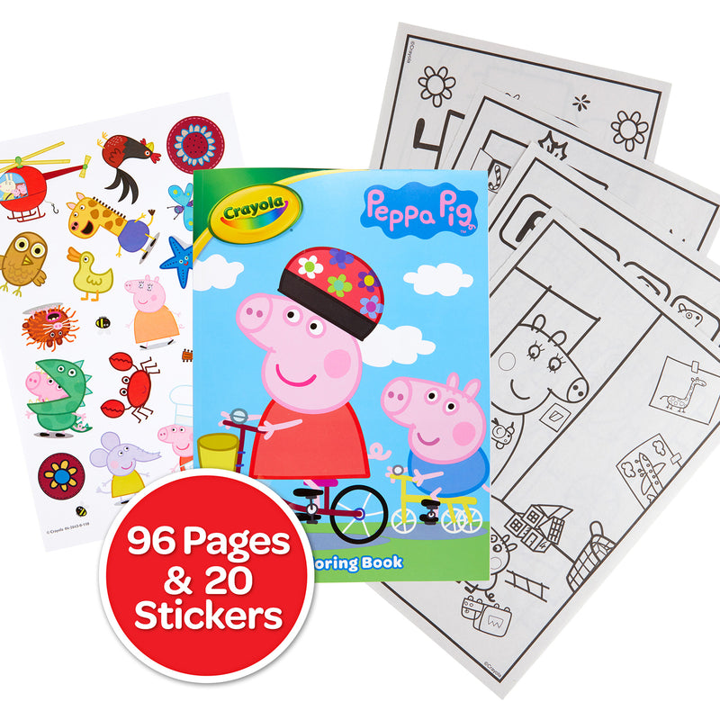 Peppa Pig 96-page Coloring Book