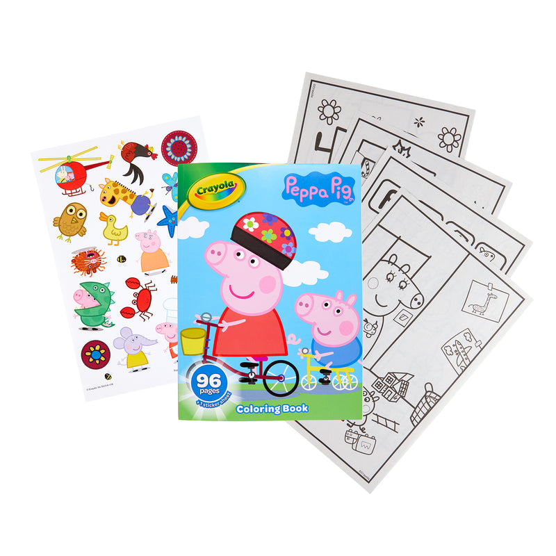 Peppa Pig 96-page Coloring Book