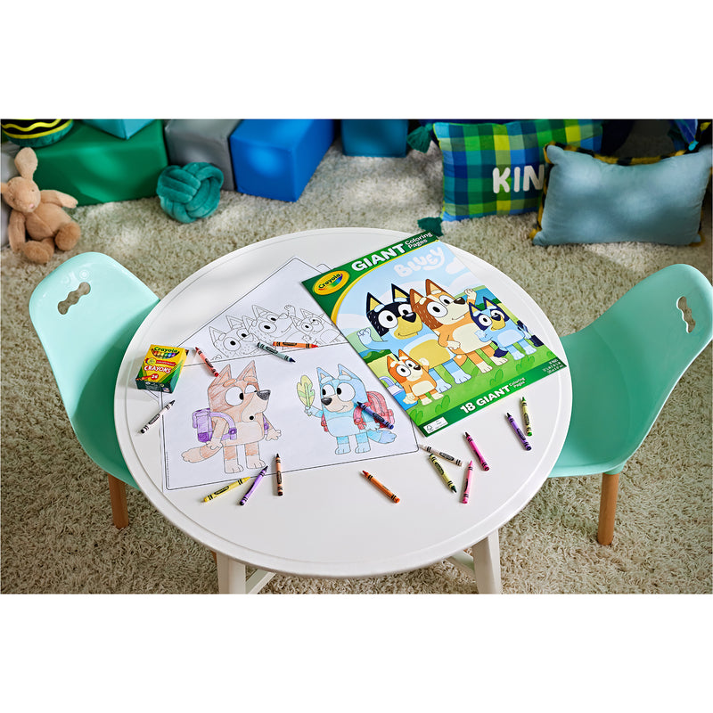 Crayola Giant Coloring Pages Bluey
