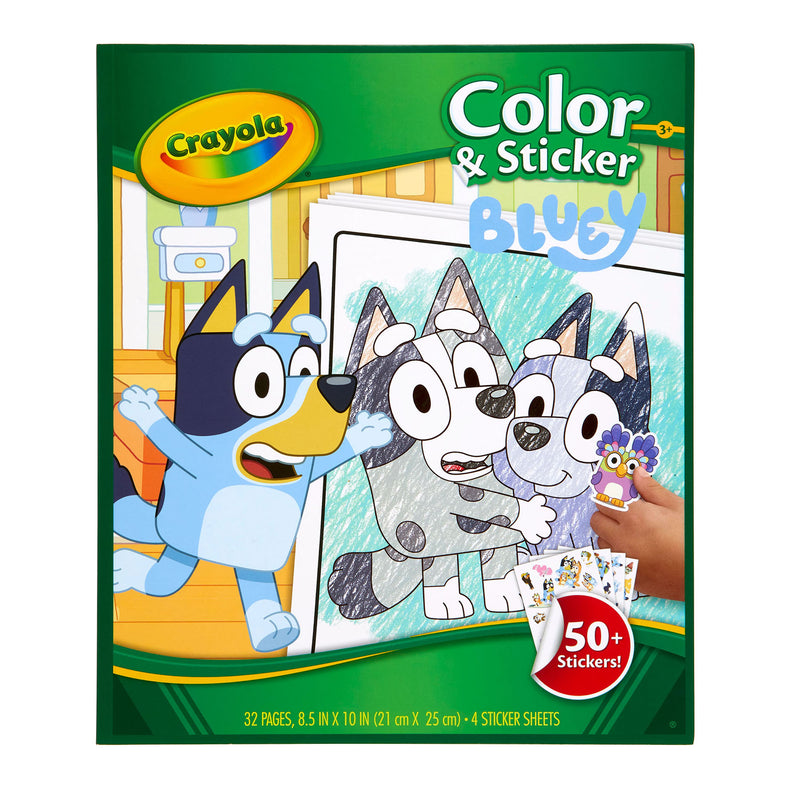 Crayola Color & Sticker Bluey
