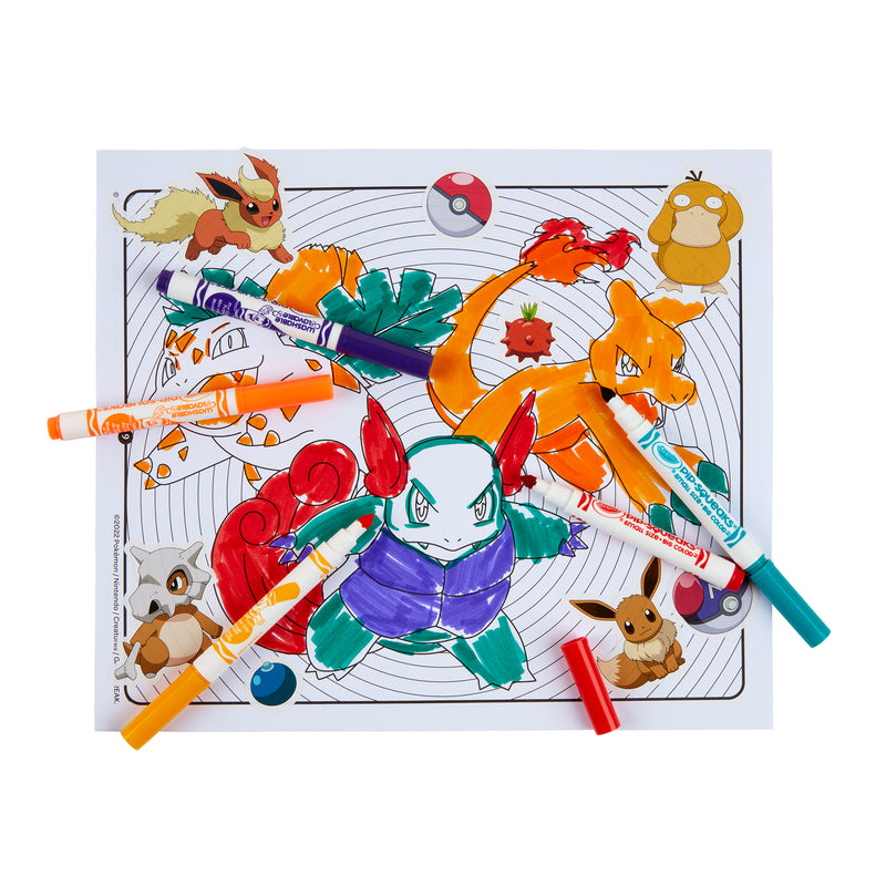 Pokemon Crayola Color & Sticker Activity Set