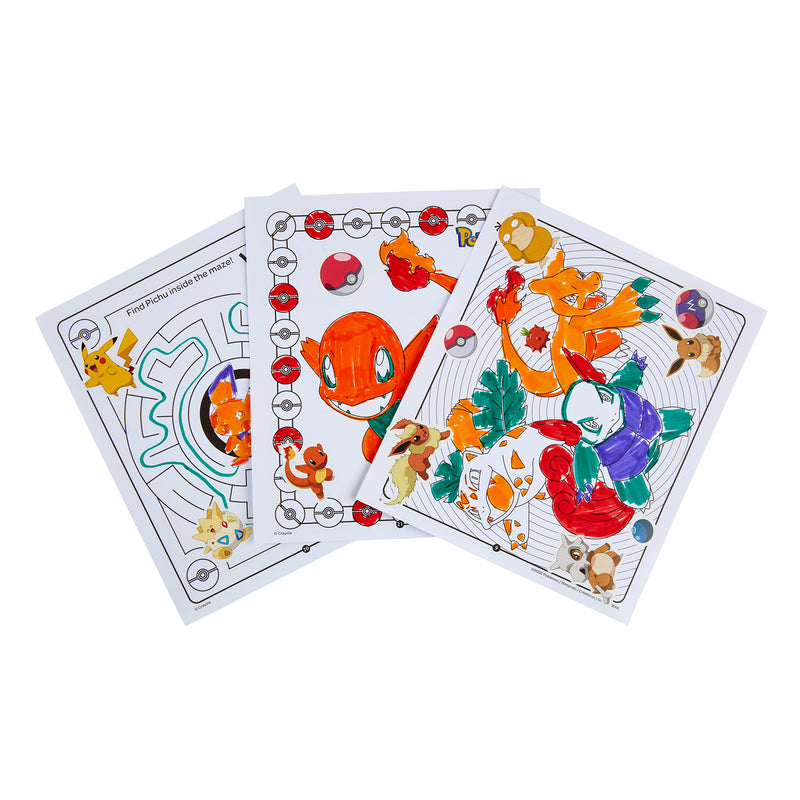 Pokemon Crayola Color & Sticker Activity Set