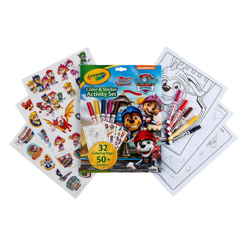 Paw Patrol Color & Sticker Activity