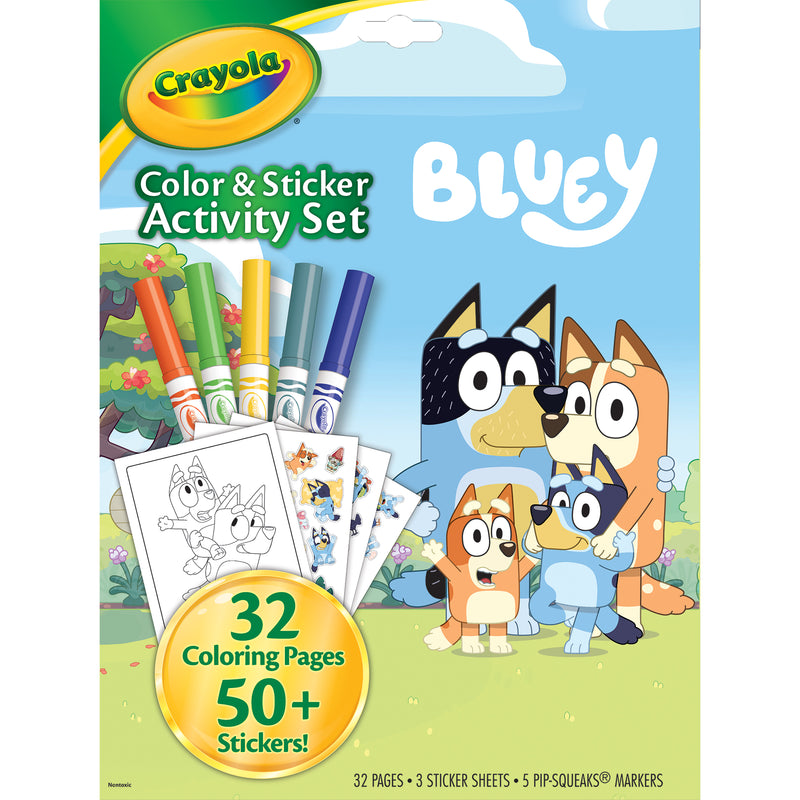 Bluey Crayola Color & Sticker Activity Set