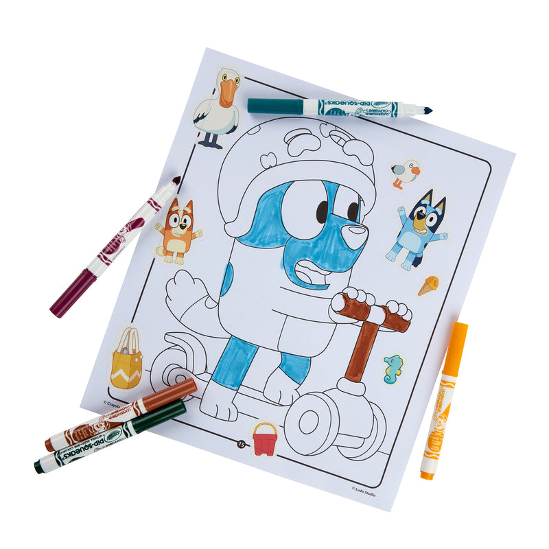 Bluey Crayola Color & Sticker Activity Set