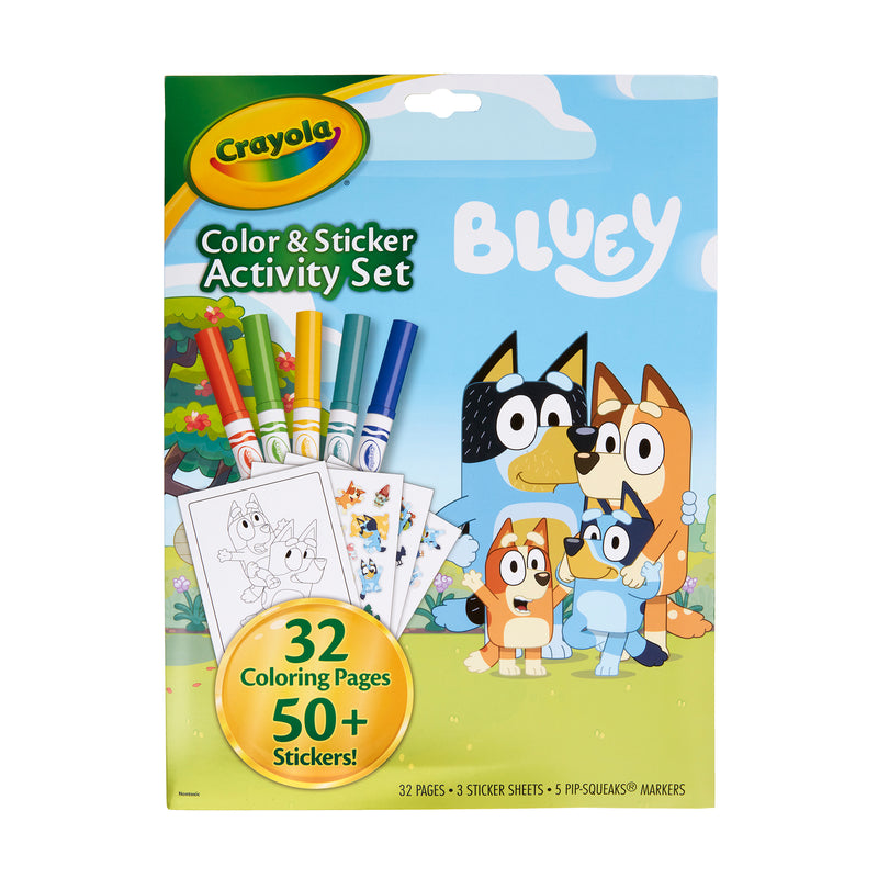 Bluey Crayola Color & Sticker Activity Set