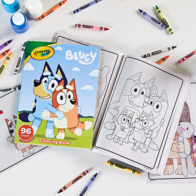 Coloring Book Bluey 96pg