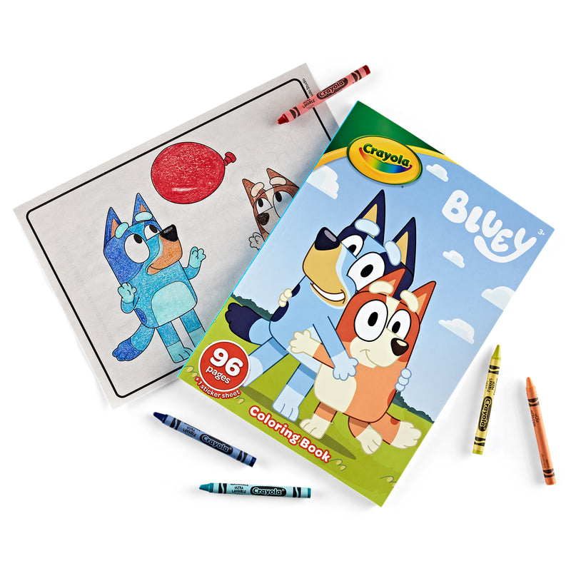 Coloring Book Bluey 96pg