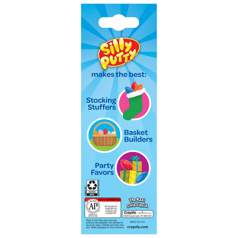 Silly Putty Variety Pack, 4 Per Pack, 4 Packs