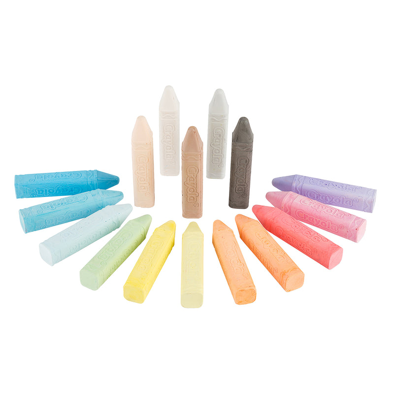 Washable Sidewalk Chalk, Pack of 130