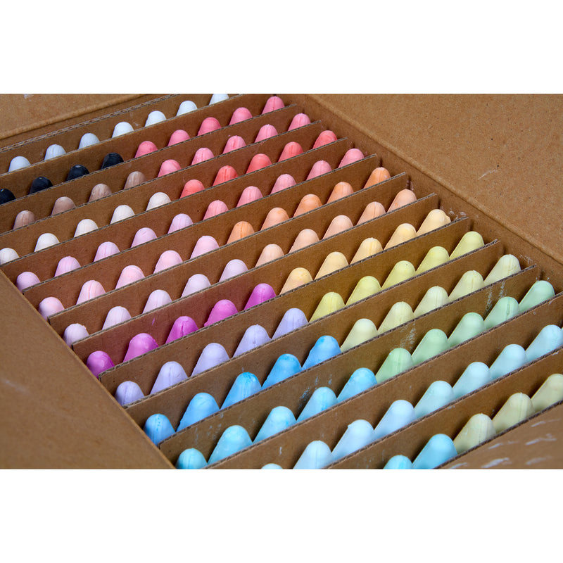 Washable Sidewalk Chalk, Pack of 130